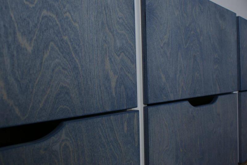 fronten berken multiplex 18mm blauw gebeitst fronten berken multiplex 18mm blauw gebeitst